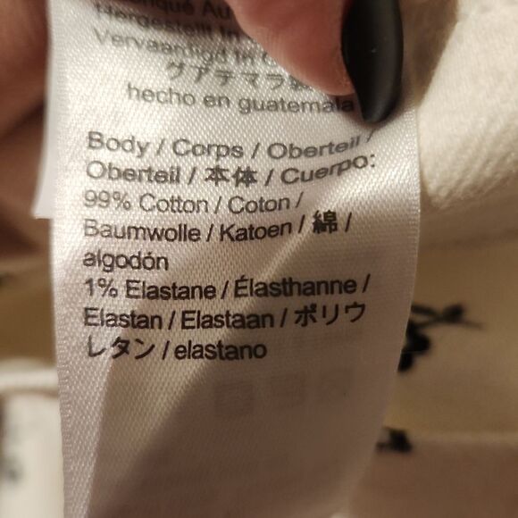 J. Crew White and Black Dainty Floral Straight Leg Crop Jeans - Picture 7 of 11